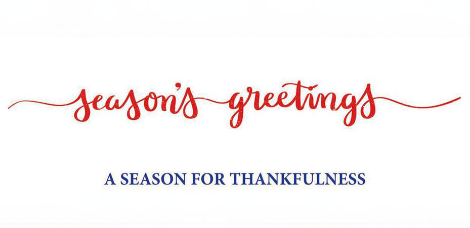 A Season for Thankfulness