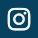 Instagram app icon on a blue background (rounded square)